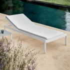 Garden Chaise Longue with or without High Quality Mattress - Filomenalet Viadurini