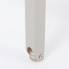 Reclining Garden Chaise Longue in Aluminium, Homemotion, 4 Pieces - Lester Viadurini