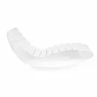 Designer Chaise longue in transparent plexiglass Josue made in Italy Viadurini