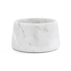 Marble Bowl for Dog/Cat Made in Italy - Komi Viadurini