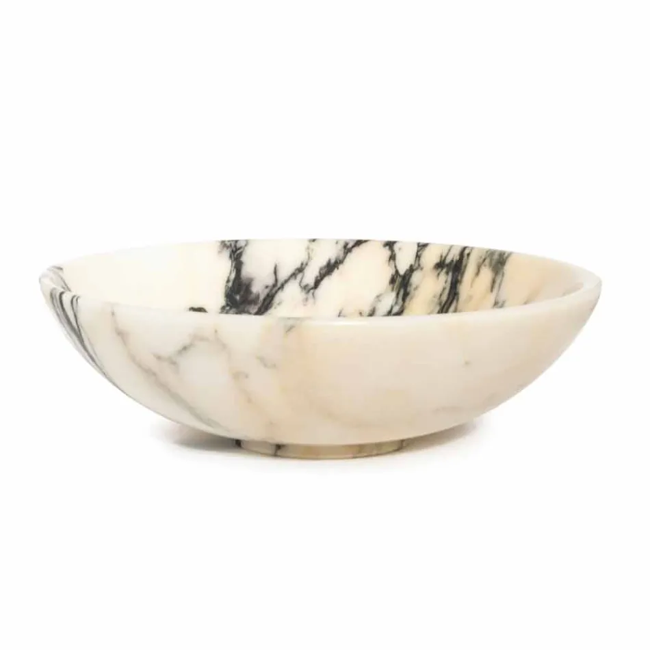 Fruit bowl in Portoro, Marquinia or Paonazzo marble Made in Italy - Fruit Viadurini