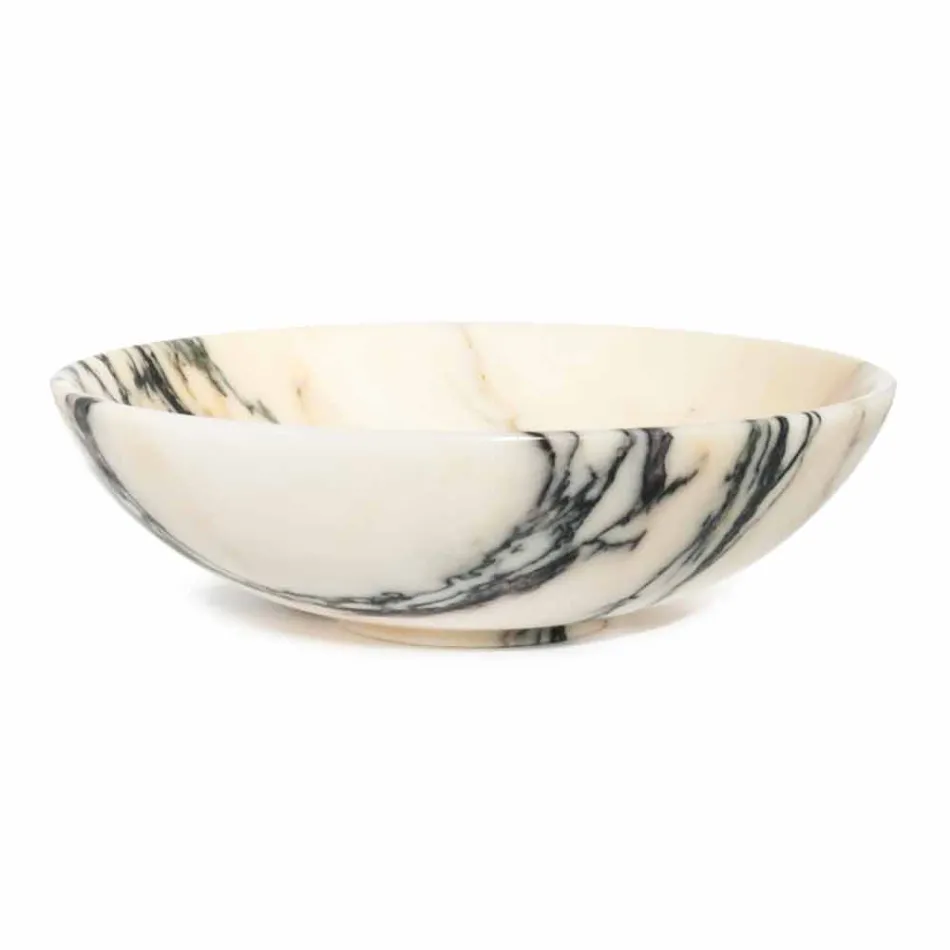 Fruit bowl in Portoro, Marquinia or Paonazzo marble Made in Italy - Fruit Viadurini