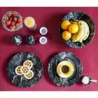 Fruit bowl in Portoro, Marquinia or Paonazzo marble Made in Italy - Fruit Viadurini
