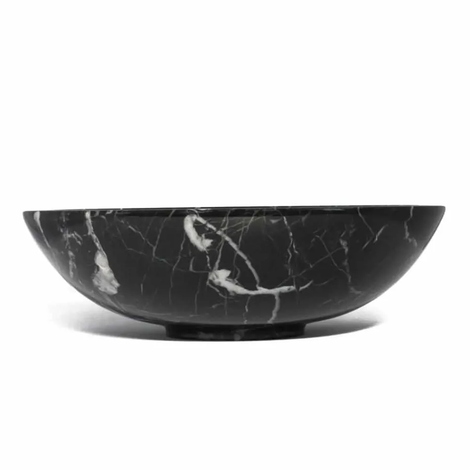 Fruit bowl in Portoro, Marquinia or Paonazzo marble Made in Italy - Fruit Viadurini