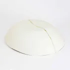 Bowls in White Porcelain and Gold Leaf Italian Luxury Design - Cicatroro Viadurini