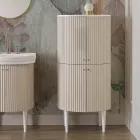 Column with Four Doors with Cannetté Processing Made in Italy - Sweets Viadurini