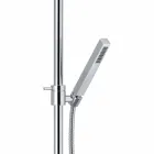 Luxury Shower Column in Brass Chrome Finish Made in Italy - Gallo Viadurini