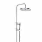 Brass Shower Column with Abs Shower and Made in Italy Shower Head - Bonnet Viadurini