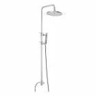 Brass Shower Column with Abs Shower and Made in Italy Shower Head - Bonnet Viadurini