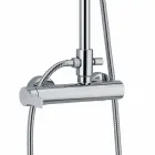 Brass Shower Column with Shower Head and ABS Shower Made in Italy - Padula Viadurini