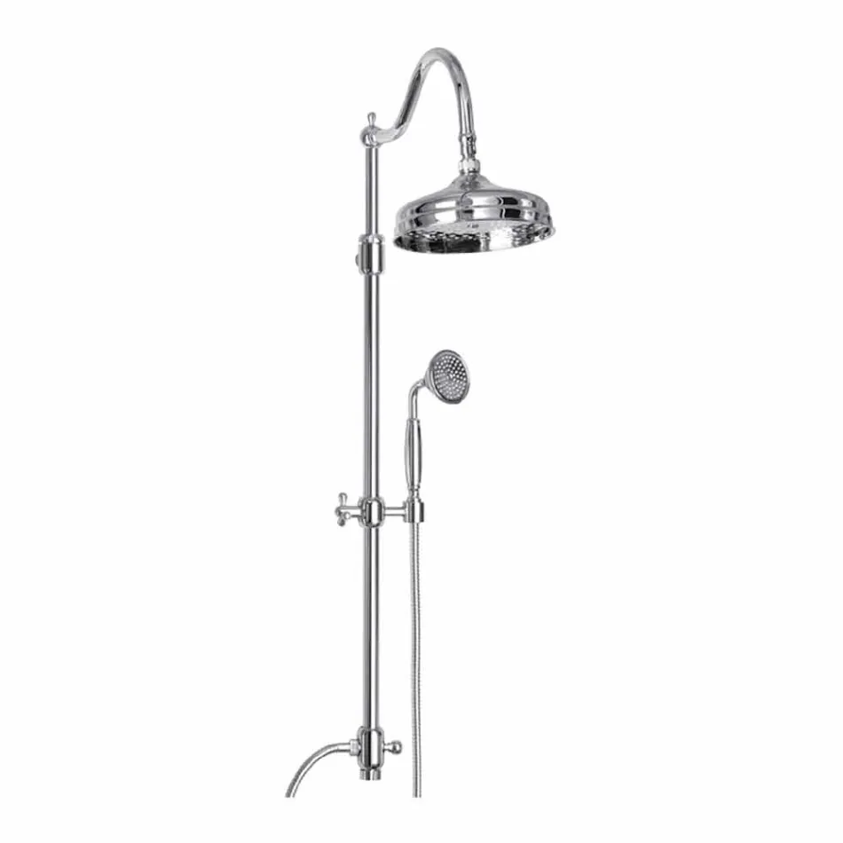 Brass Shower Column Without Mixer Classic Design Made in Italy - Yunda Viadurini