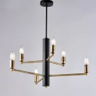 Luminous Design Complement in Glass and Metal Made in Italy with a Stylish Look - Ursa Viadurini