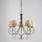 Draco, a luminous glass and metal accessory made in Italy with an elegant taste. Viadurini