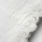 Double Sheet Set in Light Linen and Armonia Lace 2 Colours - Dettox Viadurini