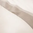 Double Bed Set in 90% Cotton and 10% Linen Made in Italy - Nestle Viadurini