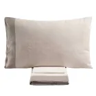Double Bed Set in 90% Cotton and 10% Linen Made in Italy - Nestle Viadurini