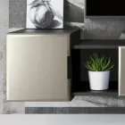 Modern Lounge Wall Composition in MDF Made in Italy - Linn Viadurini
