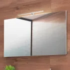 Bathroom Suspended Composition in Fenix Grey - Becky Viadurini