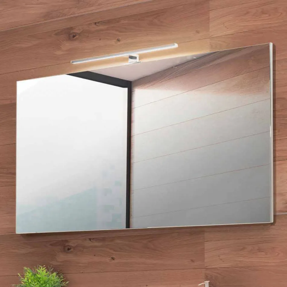 Bathroom Suspended Composition in Fenix Grey - Becky Viadurini