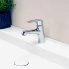 Bathroom Suspended Composition in Fenix Grey - Becky Viadurini