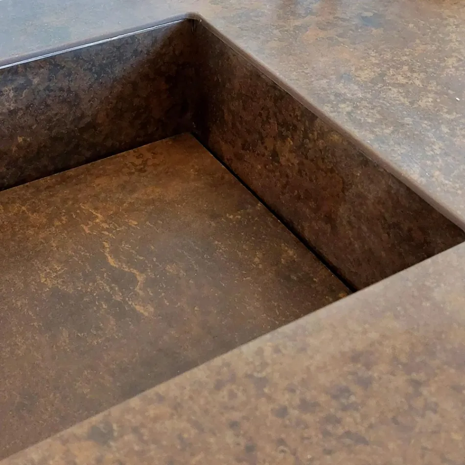 Bathroom Composition with 2 Drawers and 2 Open Compartments, Mirror and Sink - Magnolia Viadurini