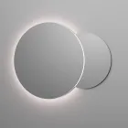 Bathroom Composition with 4 Drawers in Rio Oak, Mirror and Sink - Velaria Viadurini