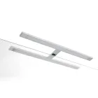 Bathroom Composition with 4 Drawers, Sink, Mirror, and Open Shelves - Elios Viadurini