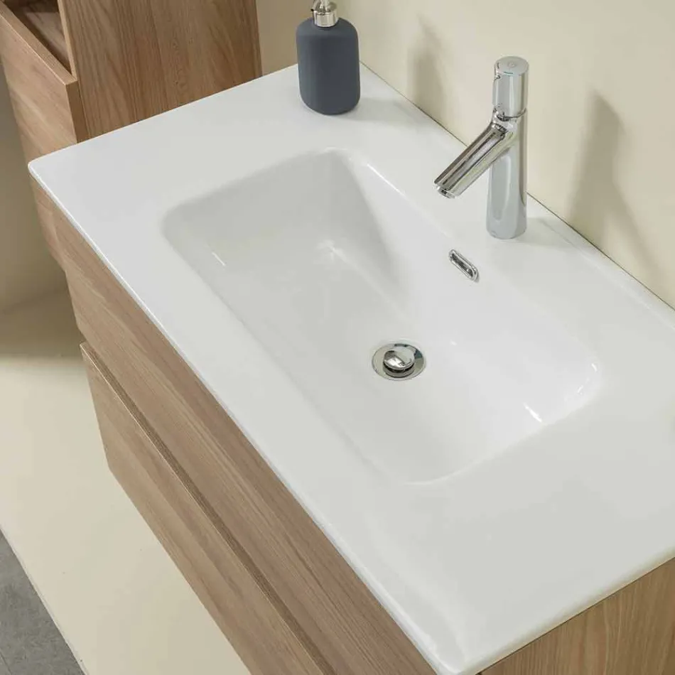 Suspended Composition in Melamine Light Olmo - Becky Viadurini