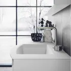 Modern and Suspended Bathroom Composition Made in Italy Design - Callisi7 Viadurini