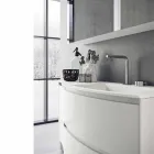 Modern and Suspended Bathroom Composition Made in Italy Design - Callisi7 Viadurini
