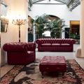 Lounge composition with sofa, armchair and bench Made in Italy - Spassoso