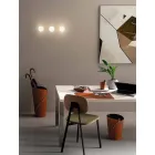 Modern Design Office Composition in Leather Made in Italy - Giulio Viadurini