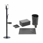 Modern Design Office Composition in Leather Made in Italy - Andrea Viadurini