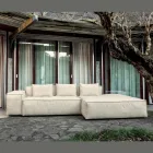 Composition of 1 Sofa, 1 Armrest and 1 Peninsula - Bizarre Viadurini