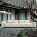 Composition of 2 Sofas with Backrest and 2 Armrests - Bizarre Viadurini