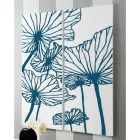 Composition of 2 Panels Depicting Flowers Made in Italy - Sheryl Viadurini