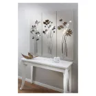 Composition of 3 Panels Depicting 3 Bouquets of Flowers Made in Italy - Colleen Viadurini