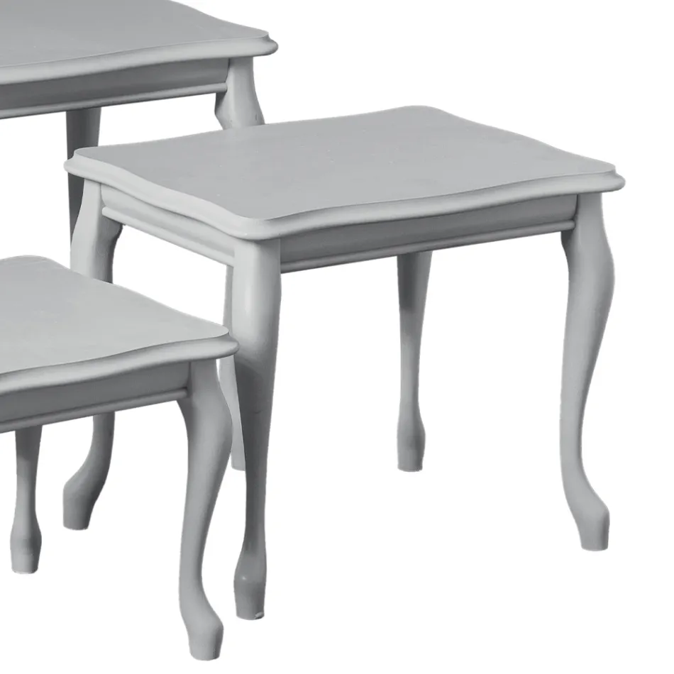 Composition of 3 coffee tables of different sizes Made in Italy - Mummu Viadurini