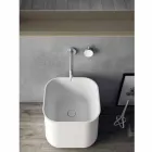 Composition of Modern Bathroom Furniture, Suspended Design Made in Italy - Callisi6 Viadurini