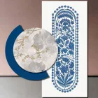 Composition of Wooden Paintings with Abstract Print Made in Italy - Brazil Viadurini