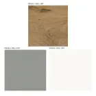 Composition of lounge furniture and TV stand in MDF Made in Italy - Hedda Viadurini