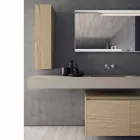 Modern and Suspended Bathroom Furniture Composition, Made in Italy Design - Callisi1 Viadurini