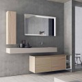 Modern and Suspended Bathroom Furniture Composition, Made in Italy Design - Callisi1