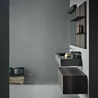 Composition for Suspended Bathroom and Modern Design Made in Italy - Farart9 Viadurini