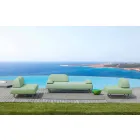 Outdoor Lounge Composition in Made in Italy Design Fabric - Selia Viadurini