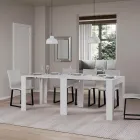 Extendable Console to 181 cm in Melamine Essence Made in Italy - Castello Viadurini
