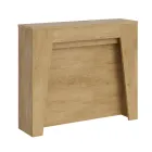 Extendable console to 211 cm in melamine in essence Made in Italy - Incantesimo Viadurini