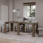 Extendable console to 211 cm in melamine in essence Made in Italy - Incantesimo Viadurini