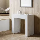 Extendable Console to 299 cm with Internal Extensions Made in Italy - Hourglass Viadurini