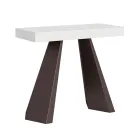 Extendable Console to 300 cm with Bear Finish Legs Made in Italy - Destino Viadurini